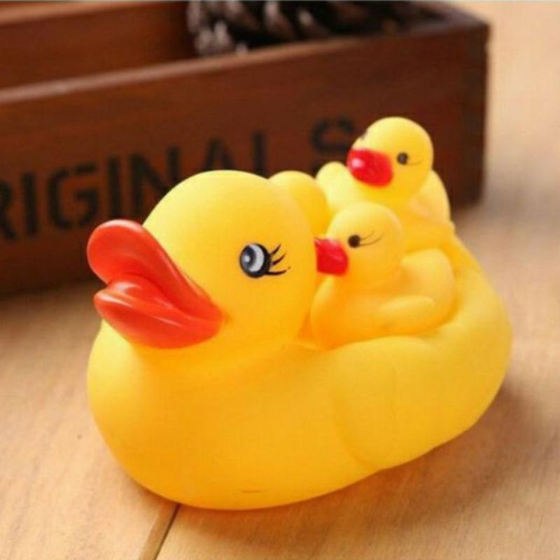 Đàn vịt thả bồn tắm cùng bé chất liệu silicon & nhựa cao su non cao cấp
