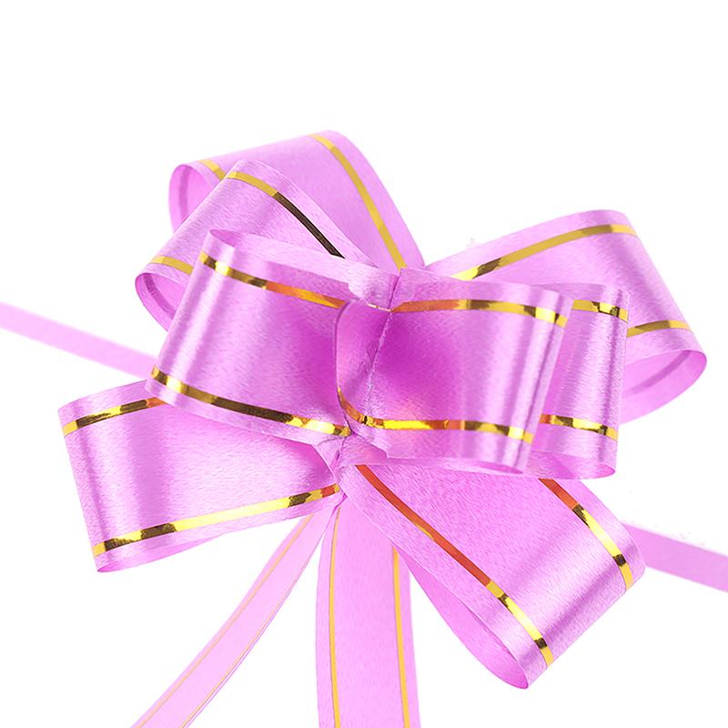Product Introduction of 20 Pcs Ribbon Pull Bows Gift Knot Ribbon Wedding Gift Decoration Gift Wrapping Bows Packing Car Decor 23