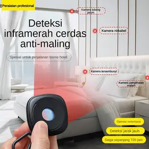 【COD】【Ready stock】Detektor Cerdas Inframerah Anti-Mengintip, Alat Anti-Pengawasan Hotel, Kamera Anti-Pengintipan dan Deteksi Tersembunyi CCTV kamera detektor