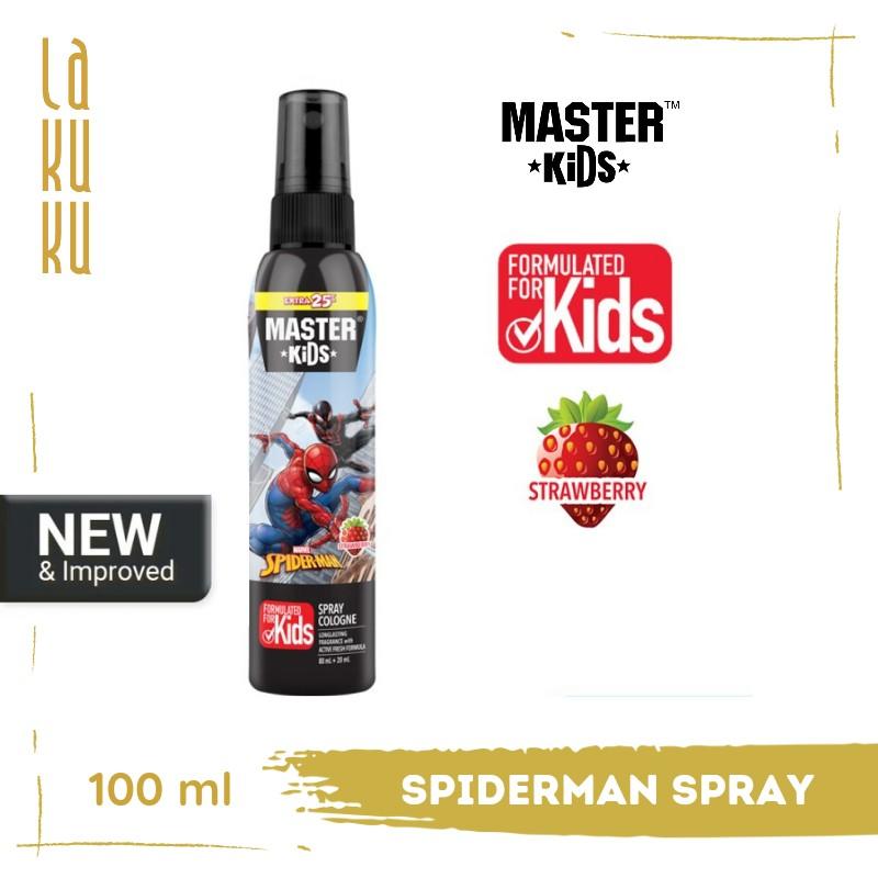 Lakuku - Master Kids Cologne Spray Super Hero Parfum Anak aroma Buah 8