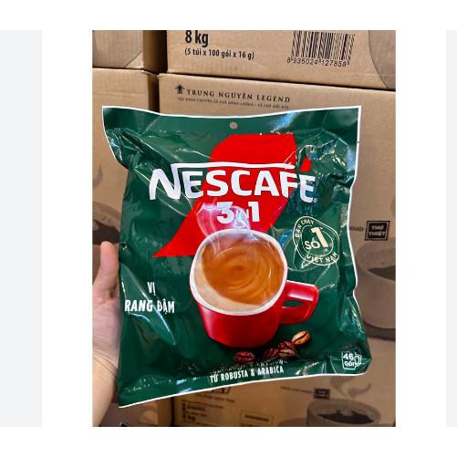 NESCAFE 3in1 RANG XAY ĐẬM VỊ CÀ PHÊ Túi 46 gói x16g DATE 2026 NEW