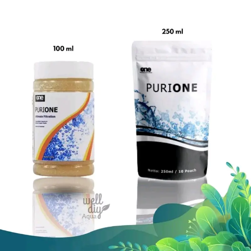 PURIONE Ultimate Filtration 100gr Penyerap Tanin dan Zat Berbahaya untuk Aquarium 0