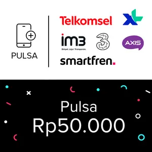 Pulsa Instan - Rp. 50.000