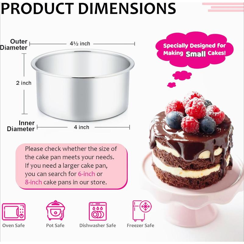 Mini round cake pans best sale