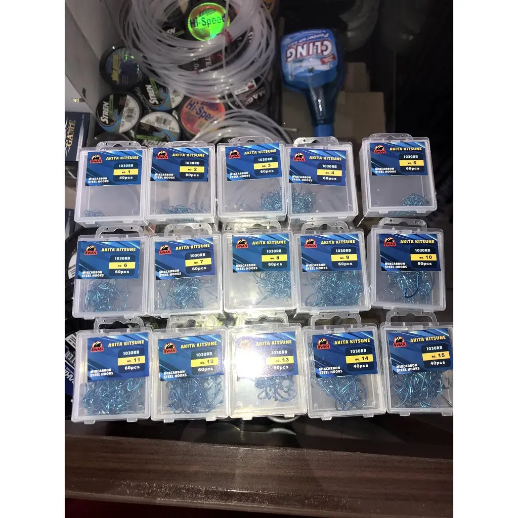 Kail swan akitakitsune 1030 biru swan isi banyak lengkap ukuran