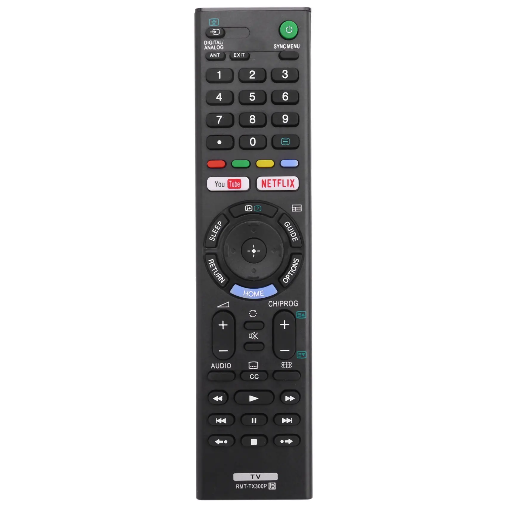 Alat kawalan jauh RMT-TX300P untuk SONY TV, RMT-TX300B, dengan YouTube / NETFLIX, RMT-TX300U