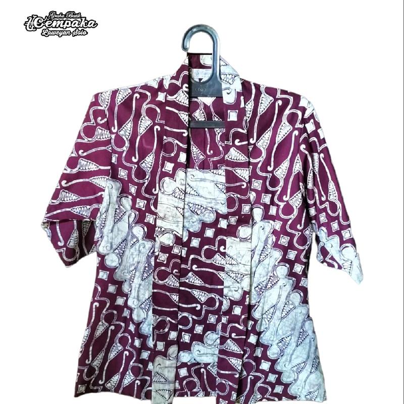 Blouse Kutu Baru Katun Cempaka Laweyan 2