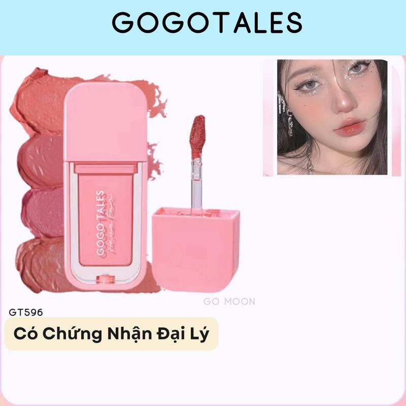 Son Kem bùn GoGo Tales GT596 son kem lì cục gôm ngọt ngào gogotales Magic Moment nhung mềm mịn mượt môi 4.7 g