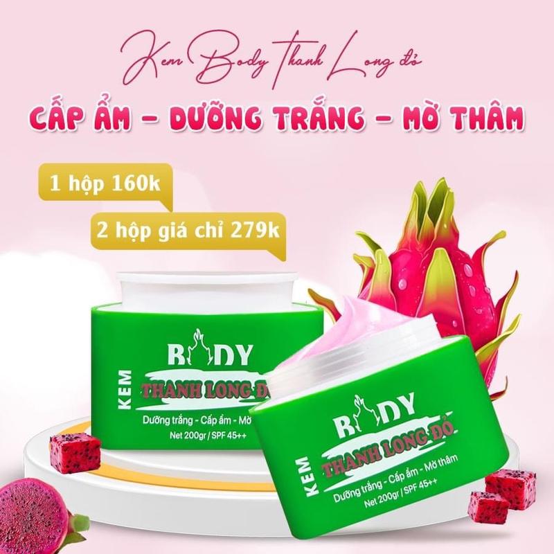 Product Introduction of KEM BODY THANH LONG ĐỎ(hàng chính hãng ) 7