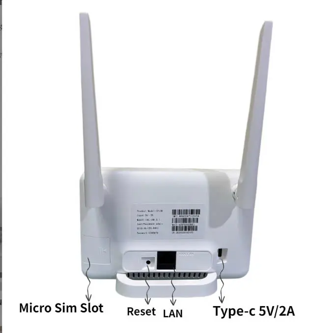 Bộ Phát WiFi 4G LTE 300Mbps - 2 Râu, Hỗ Trợ SIM, Cổng LAN, Kết Nối 32 Thiết Bị 1