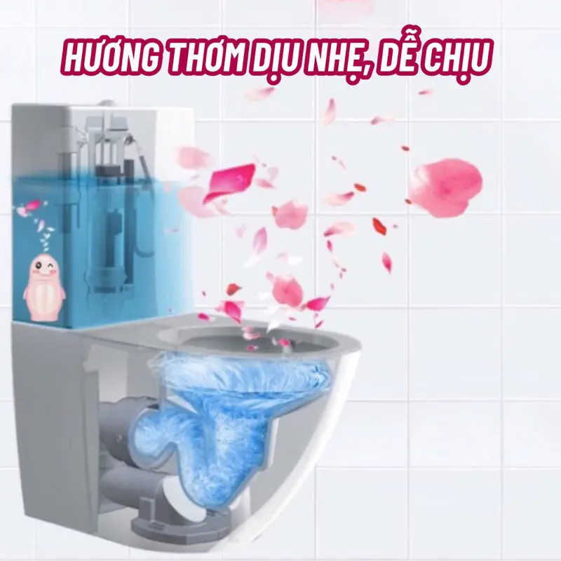 COMBO 5 HỘP 60 VIÊN Thả Vệ Sinh Bồn Cầu Công Nghệ Mới Diệt khuẩn 99% Tẩy Sạch Sẽ Vết Bẩn(TG) 7