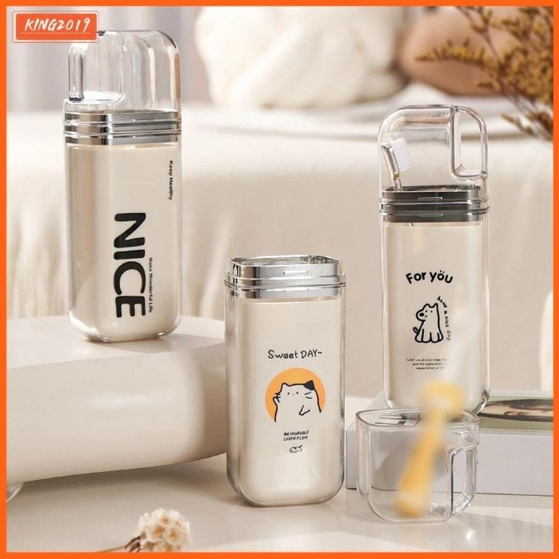 Hộp đựng bàn chải đánh răng, kem đánh răng 3IN1  thích hợp khi đi du lịch, công tác, đựng được cả bàn chải điện Nhà Tắm 0