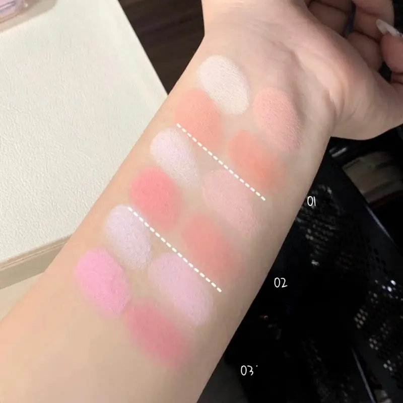 ￼[JUDYDOLL] Phấn Má Hồng Judydoll 4 Ô Màu Má Hồng Kem Và Nắt Sáng Tự Nhiên Làm Sáng Gương Mắt Cho Mọi Tone Da 9g 7