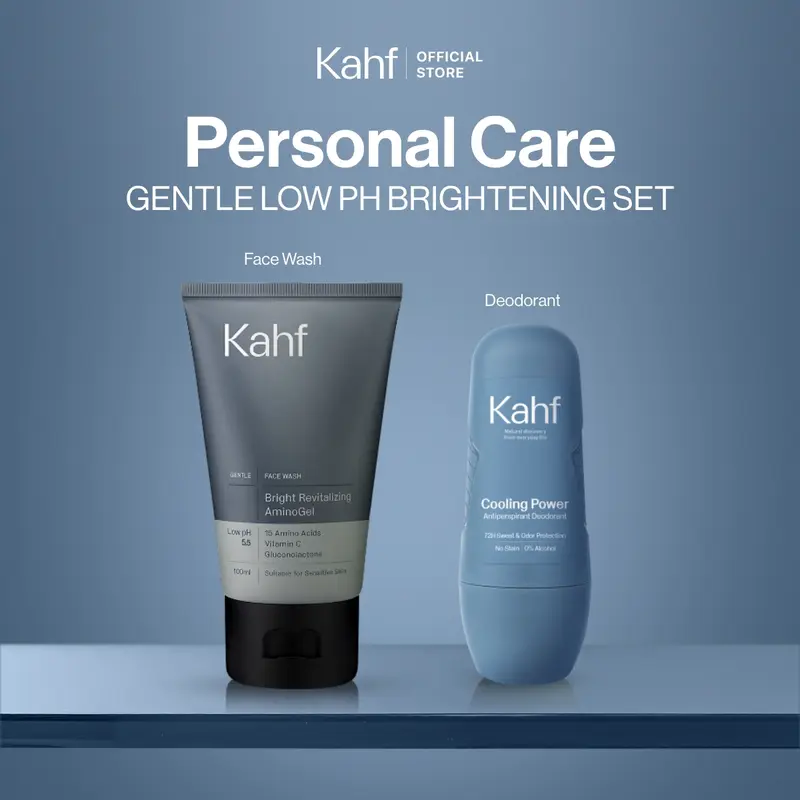 Kahf Paket Personal Care Isi 2 (Face Wash + Deodorant) - Suitable for Daily Use 1