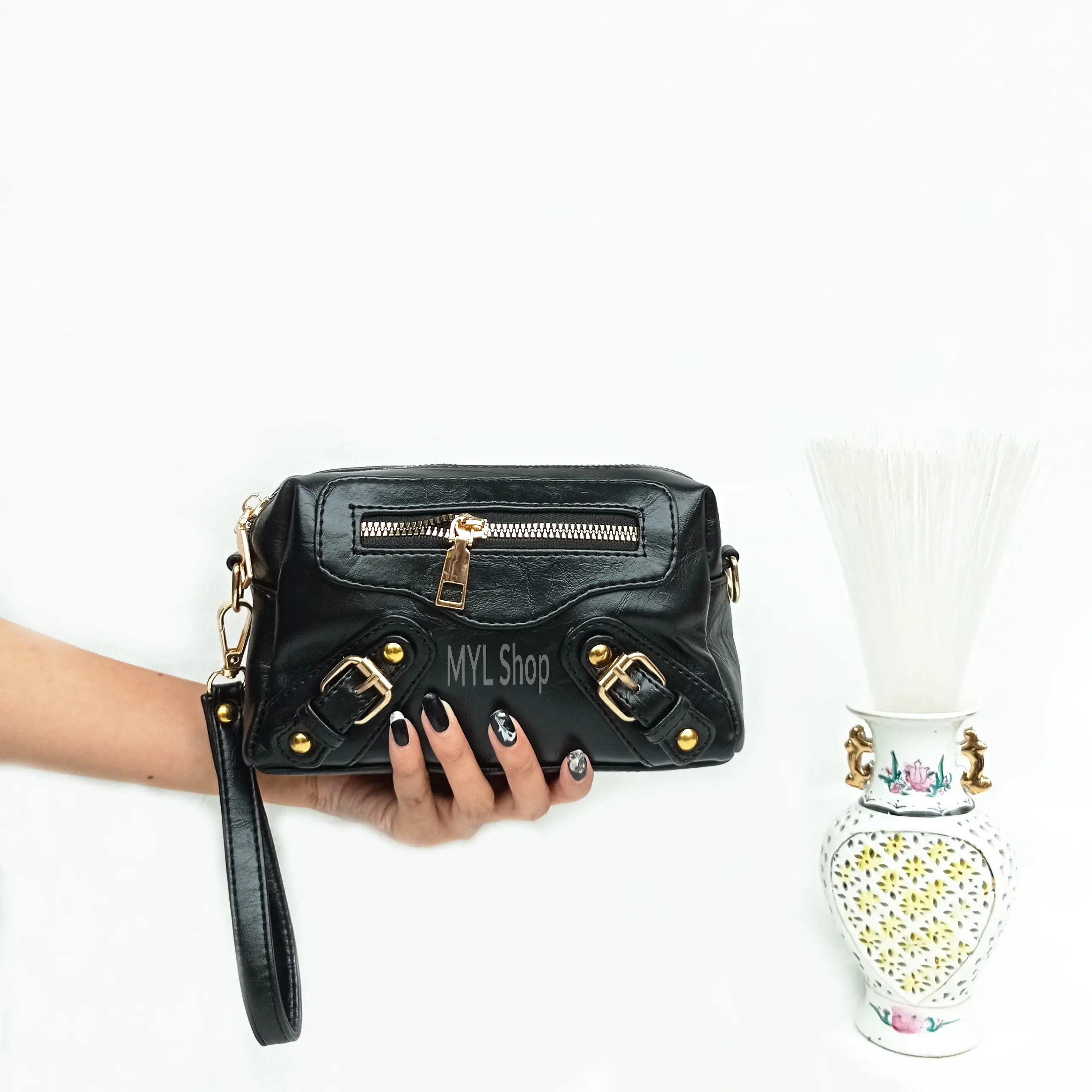 Tas Selempang Wanita Bianca - Slingbag Wanita   Kulit Perempuan