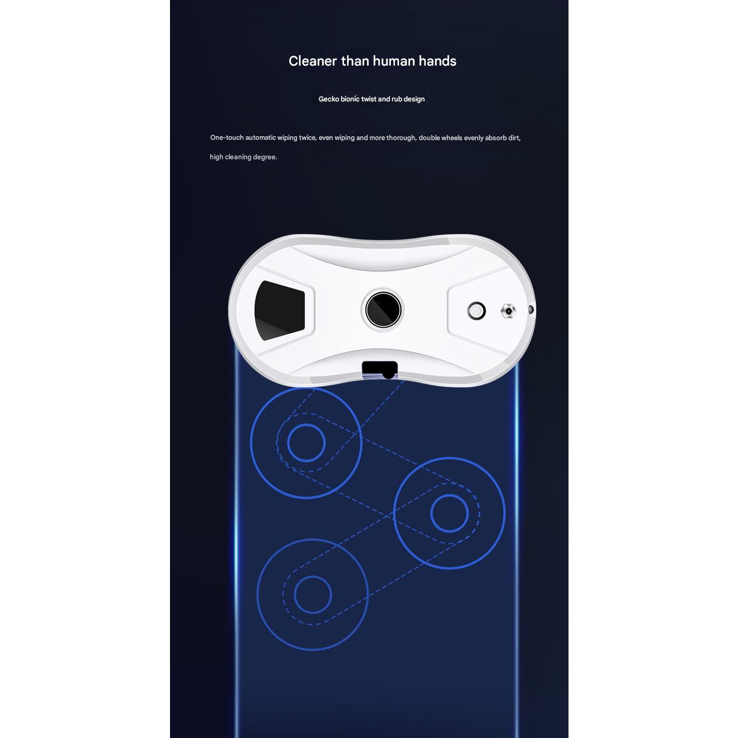 Smart spray window-cleaning robot — clean robot, fully automatic electric remote-controlled glass-cleaning device for home use
