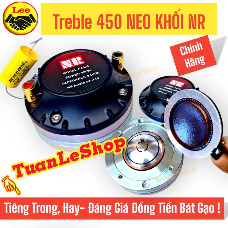 TREBLE 450 NEO NGUYÊN KHỐI NR CÔN DẸT -HÀNG HÃNG – LOA TREP 450 NEO NR CAO CẤP – GIÁ 02 CHIẾC TREP 450 NR NEO KHỐI TẶNG ỐC BẮT, TỤ 2.2 SỊN Củ Loa Nghe Nhạc