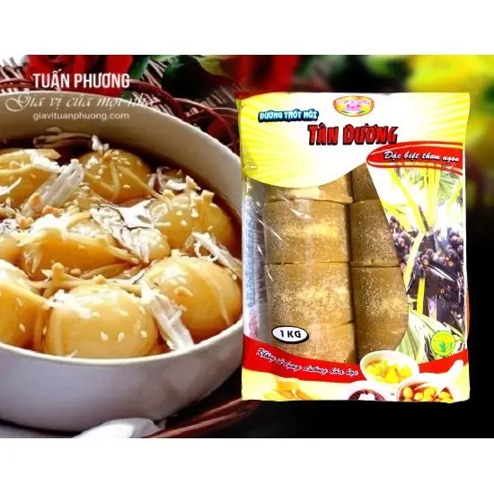Đường Thốt nốt Tân Dương 1Kg, Ngọt dịu thơm ngon