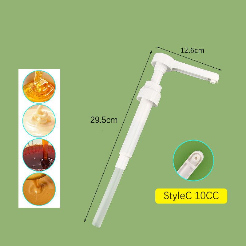 Product Introduction of Syrup Pumps Dispenser Replacement Sauce Pressure Nozzle Bottle Pump Containers for Coffee Kitchen Seasoning Liquid 43