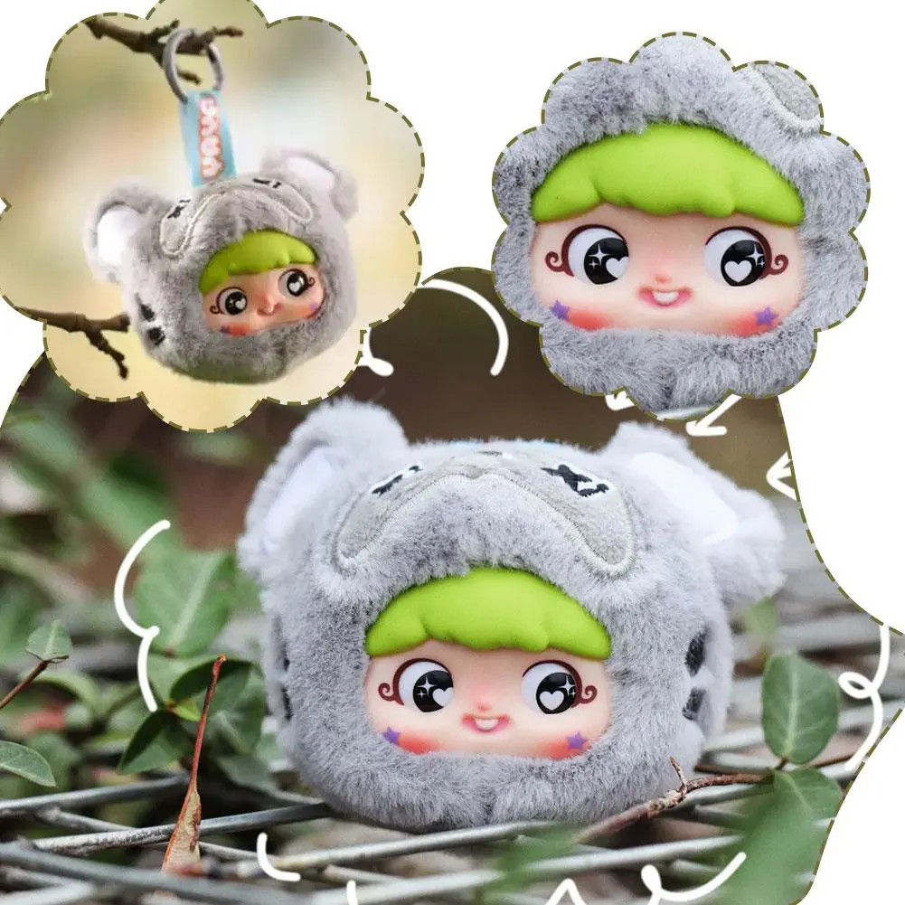 Búp Bê Hộp Xu Hướng Chìa Khóa Dây Xích Dễ Thương Ngẫu Nhiên Nhồi Bông Lừa Nghịch Nhỏ Của YAYA, Cho Bé Ba Tuổi, Quà Tặng Chơi, N4J4