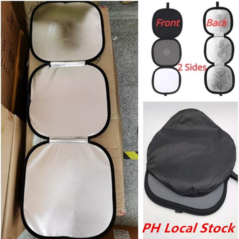 【In Stock】37cm Trifold Reflector Hand Hold Collapsible Disc Reflector ...