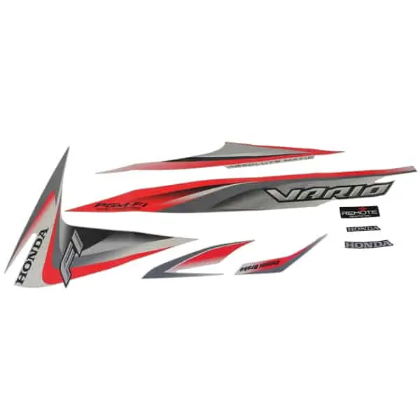Sticker Body Kiri Silver Honda Vario 110 FI 871X0K46N00ZDL 0