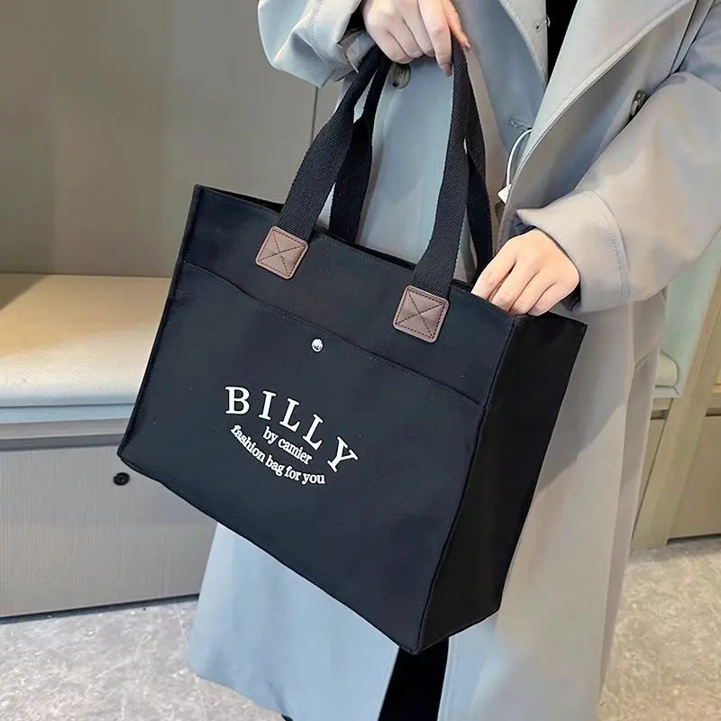 Túi Đeo Một Bên Vai, Dành Cho Nữ, Sức Chứa Lớn, Túi Tote, Túi Xách Vải Sinh Viên, Thích Hợp Cho Sinh Viên Đại Học, Túi Đi Lại, Lý Tưởng Cho Các Lớp Học, Hàng Mới Về