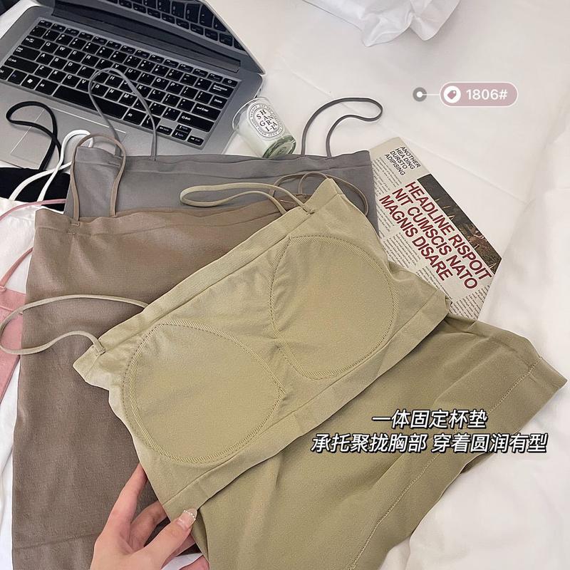 Product Introduction of Áo Yếm Lưng, Vẻ Đẹp Cô Gái Nóng Bỏng, Dành Cho Nữ, Có Đệm Ngực Cố Định, Thoáng Khí, Đàn Hồi Cao, Đồ Lót Thoải Mái, Áo Ống Băng Đô, Có Thể Mặc Ngoài Trời Top Women Umi Ong 9