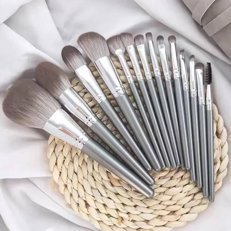 Bộ Cọ Trang Điểm 14 Cây Cao Cấp Chuyên Dụng Lông Mịn Mềm Mại Dễ Sử Dụng SWEET BEAUTY 6