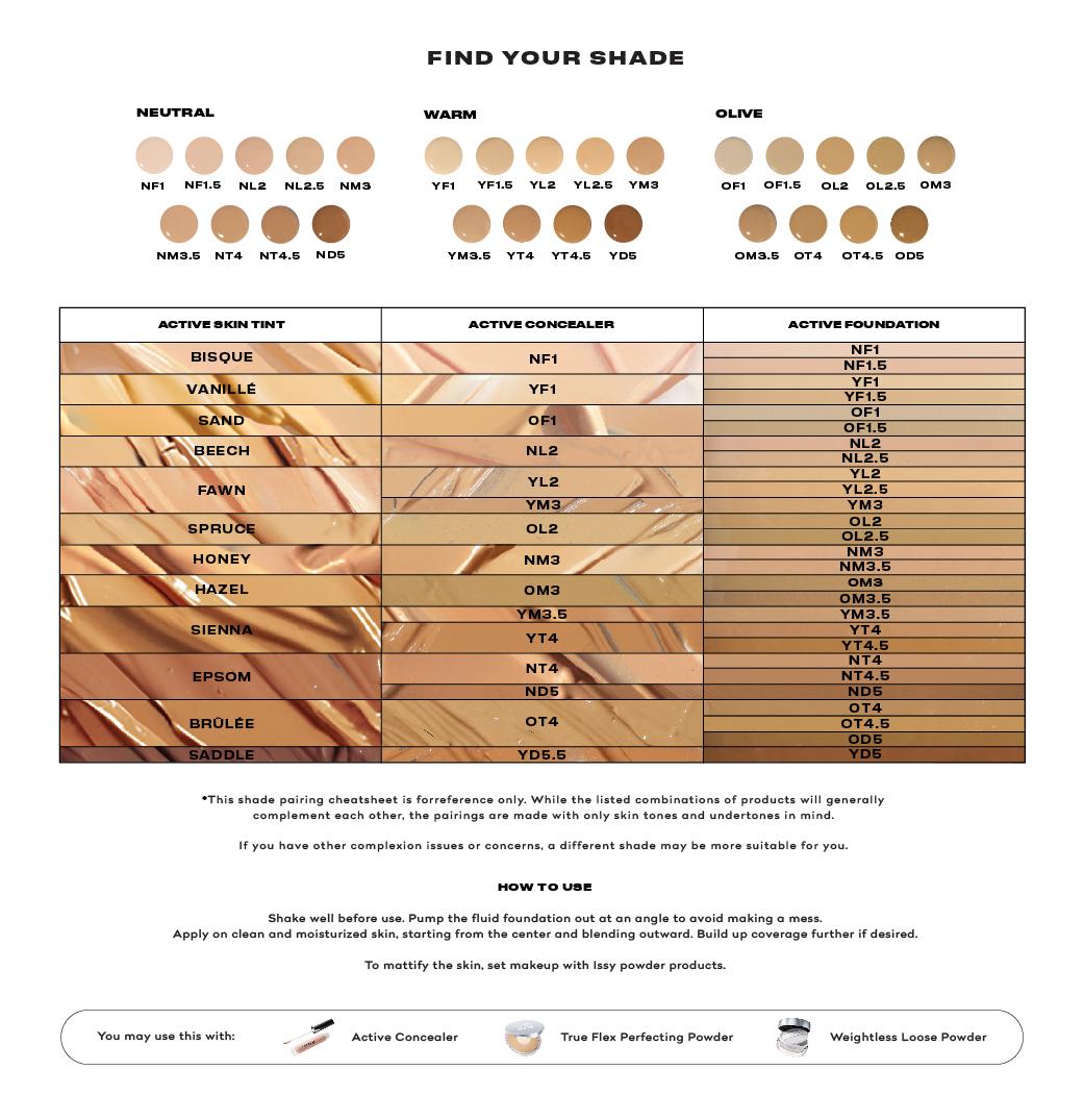 Issy Active Foundation An incredibly forgiving foundation that ...