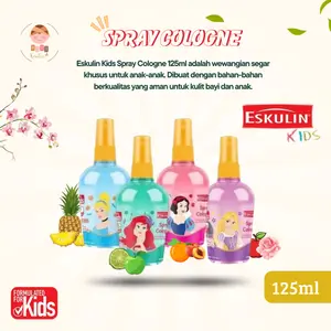 Eskulin Spray Cologne Princess 125ml - Snow White - Cinderella-Ariel