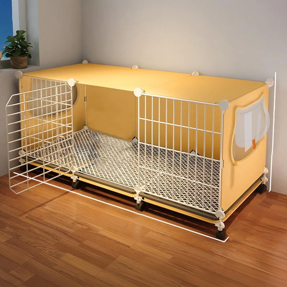 Dog Cage, Pet Cage, Small Dog Cage, Dog Kennel, Pet Supplies, Dog & Cat Furniture, Kennels & Crates, Dog Crate, Pet Accessories