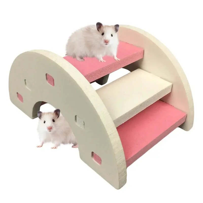 Thang Hamster, Cầu Cầu Vồng, Đồ Chơi Thú Cưng, Làm Bằng Nhựa, Đồ Chơi Treo, Thích Hợp Cho Chuồng Động Vật Nhỏ Phụ Kiện 1