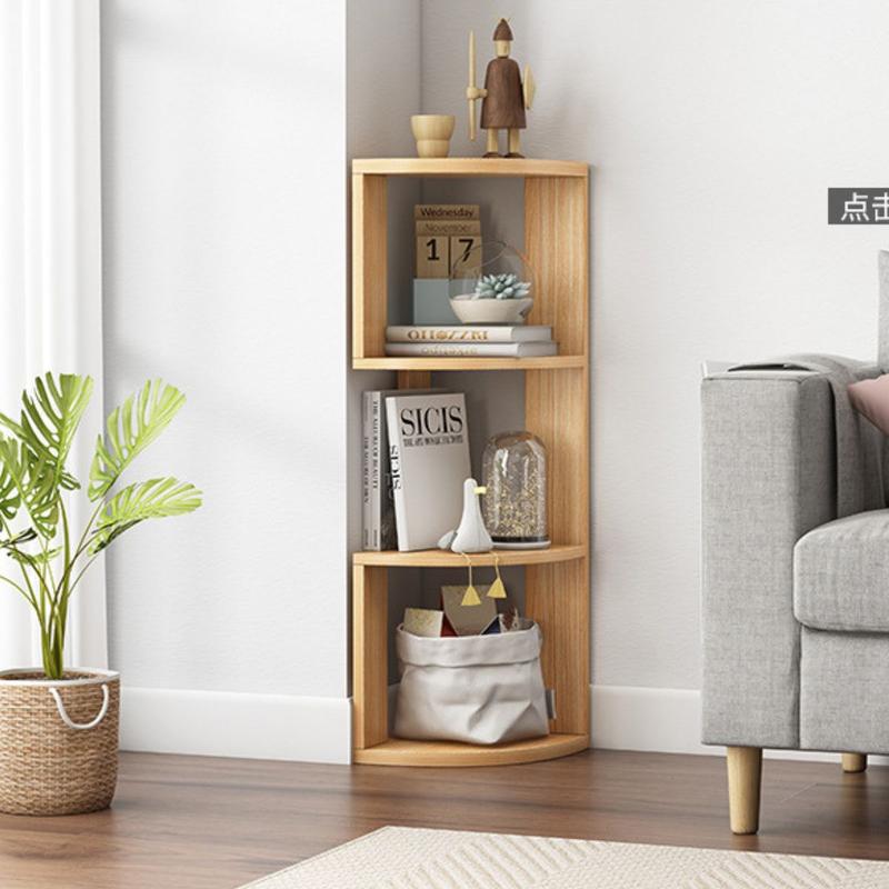 Kệ Sách góc tường, Kệ Gỗ Góc Tường, Kệ trang trí nhà cửa hình quạt dùng để decor nhà cửa, decor bàn học, decor bàn làm việc, kệ để chậu cây , kệ để đồ phòng bếp, kệ để đồ đa năng colored  bookshelf