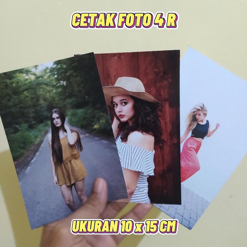 CETAK FOTO 4R GLOSSY /DOFF UNTUK ALBUM FOTO 2