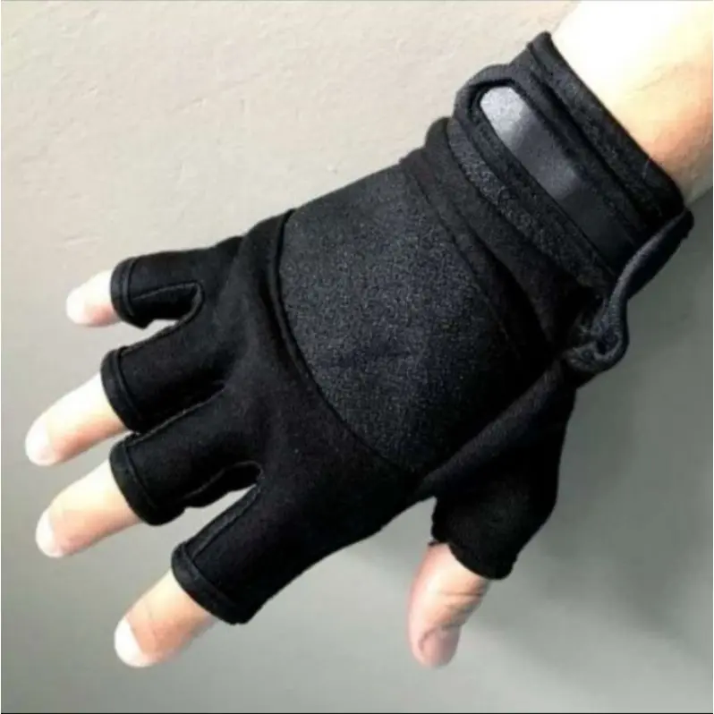 Sarung Tangan Motor Half Finger Setengah Jari Tebal