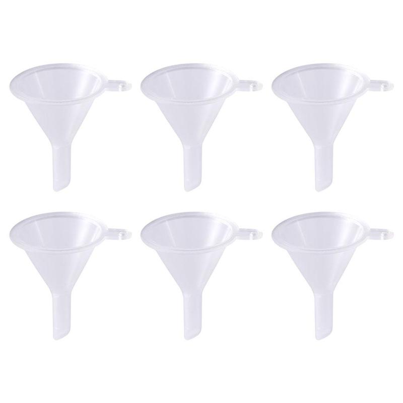Product Introduction of Mini Clear Funnel Plastic Small Funnel Set For Perfumes Powder Cosmetic Oils Lab Bottles Filling Tools 25