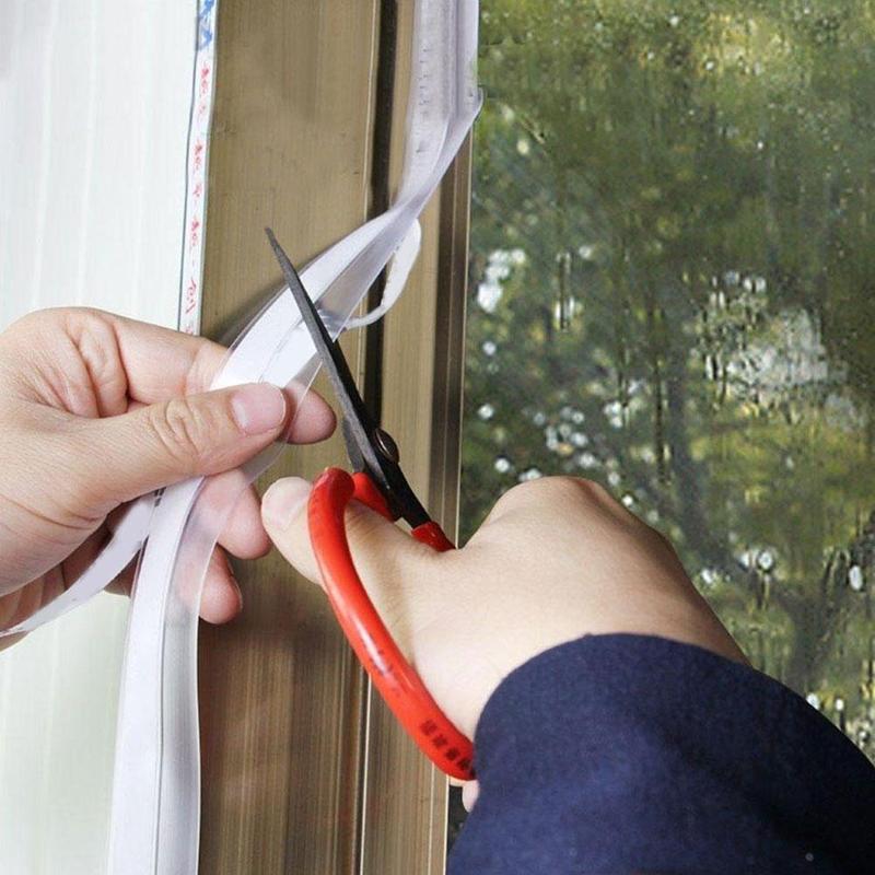 Product Introduction of 100cm Door Bottom Seal Strip Insect-Proof Windproof Soundproof Window Rubber Seal Windproof Adhesive Door Windshield Sealing 26