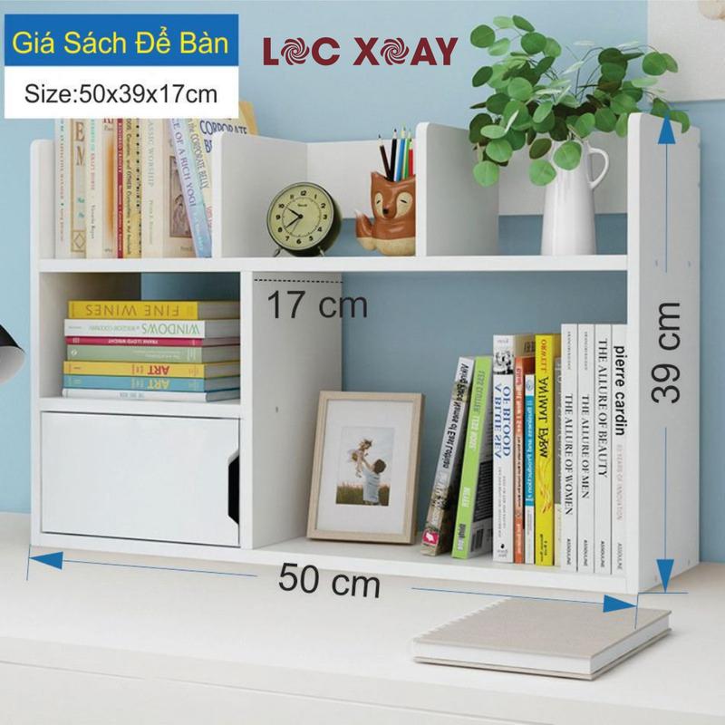  Giá kệ hộc sách để bàn mini đa năng  màu trắng nhỏ gọn ngăn lắp tiết kiệm diện tích dễ dàng sắp xếp đồ đạc  dùng để sách vở đồ dùng học tập tài liệu. Sản xuất tại việt nam. phụ kiện & giá để đồ bàn học kede  banhoc giadung sach 