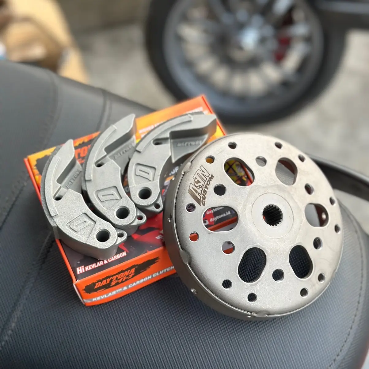 MANGKOK GANDA KARTEL ANTI GREDEG & KAMPAS GANDA DAYTONA KEVLAR BEAT SCOOPY VARIO NMAX AEROX LEXI PCX ADV MIO M3