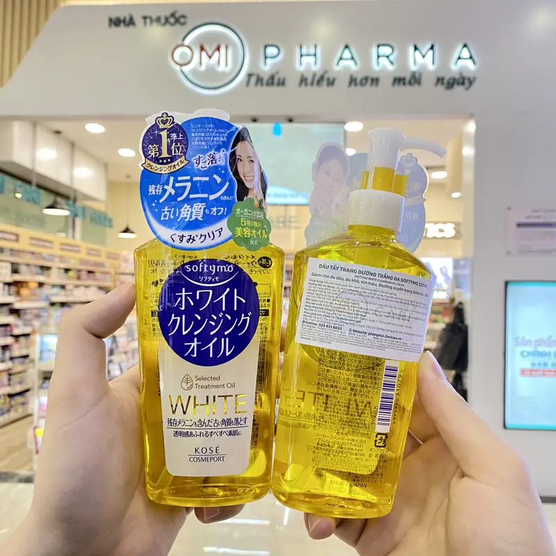 Dầu Tẩy Trang Làm Sạch Nhanh Softymo 230ml 1