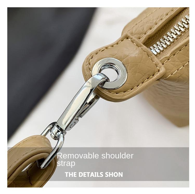 Product Introduction of New Niche Design Crossbody Small Bag Fashion All-Match Handbag Casual Shoulder Bucket Bag Women's Bag 2