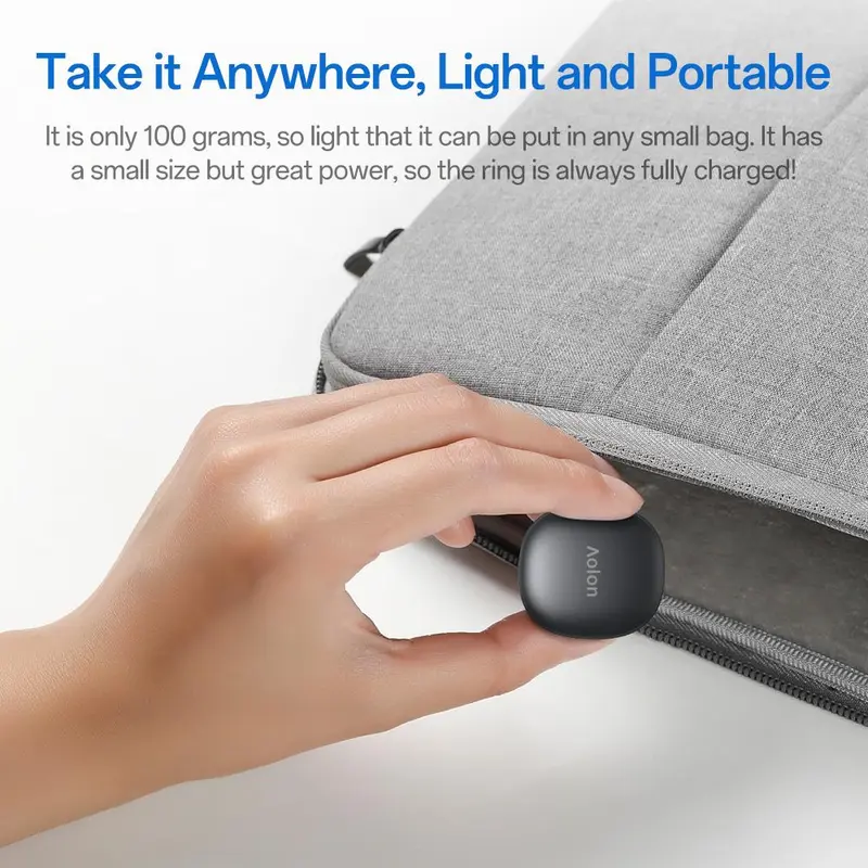 Gen3 Charging Case, 1 Count Rechargeable Magnetic Charging for Ring 3, Smart Watch Charging, Wearable Accessories for Home & Office 5