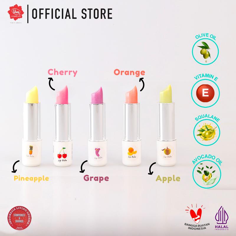 Red-A Lip Balm (Tersedia 5 Varian) Red Bibir 1