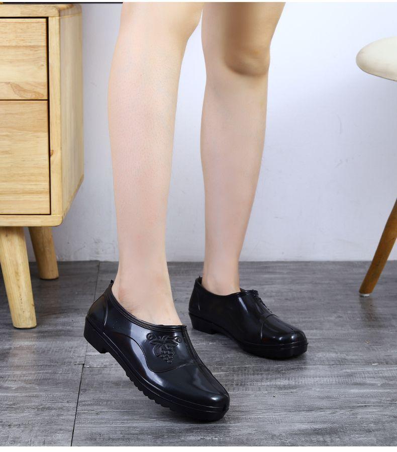 Product Introduction of Ủng Đi Mưa Cổ Thấp Dành Cho Nữ, Bảo Hộ Lao Động, Làm Bằng Cao Su Hình Ngưu Bàng, Ngắn Trên, Thích Hợp Cho Nhà Bếp, Chống Trượt, Giày Đi Mưa, Cắt Nông, Giày Cao Su Làm Việc, Giày Đi Mưa Giữ Nhiệt 15