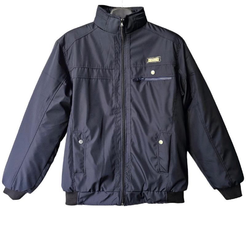 Áo khoác nam trung niên cao cấp cổ trụ, lót lông có logo C.N.C dành cho tuổi từ 45 trở lên, áo 3 lớp dày dặn và ấm áp, phù hợp thời tiết đại hàn Menswear Jacket Dài Tay Cổ Cao Có Túi Ong Nhung Màu Đen Kem