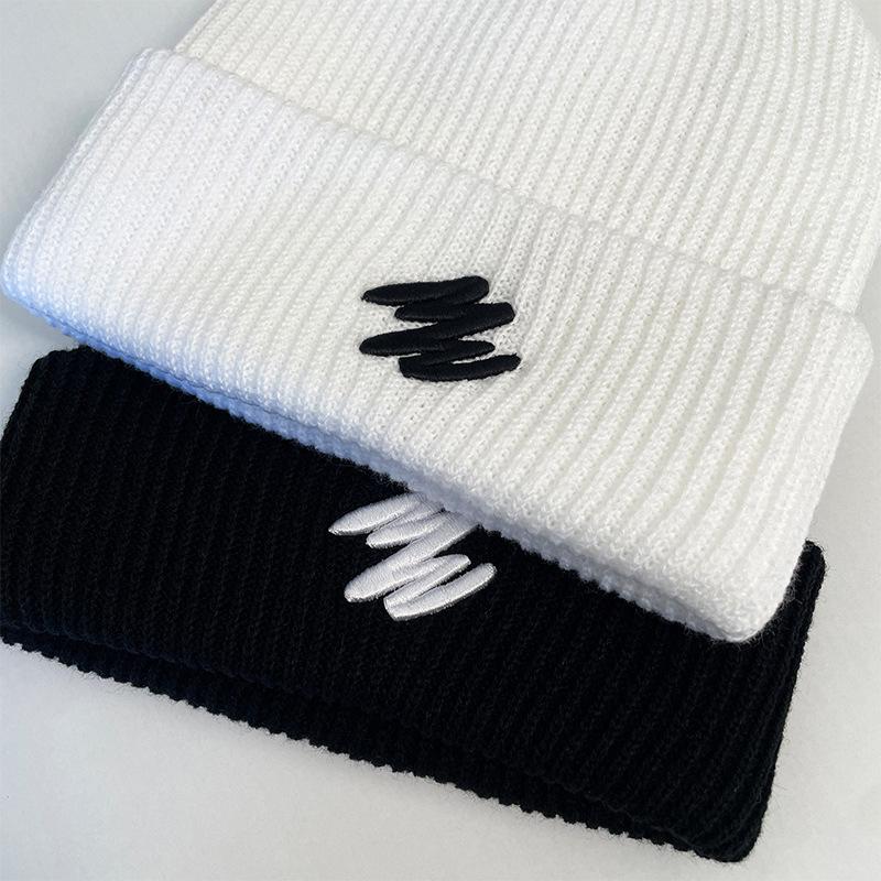 Product Introduction of Mũ Mùa Đông, Dành Cho Unisex, Mũ Len Dệt Kim, Màu Trơn Thiết Kế Dễ Thương, Thích Hợp Cho Mùa Thu Và Mùa Đông, Mũ Len Nữ, Mũ Trùm Đầu Ấm Hơn, Thích Hợp Cho Nam Giới, Mũ Thường Ngày 21