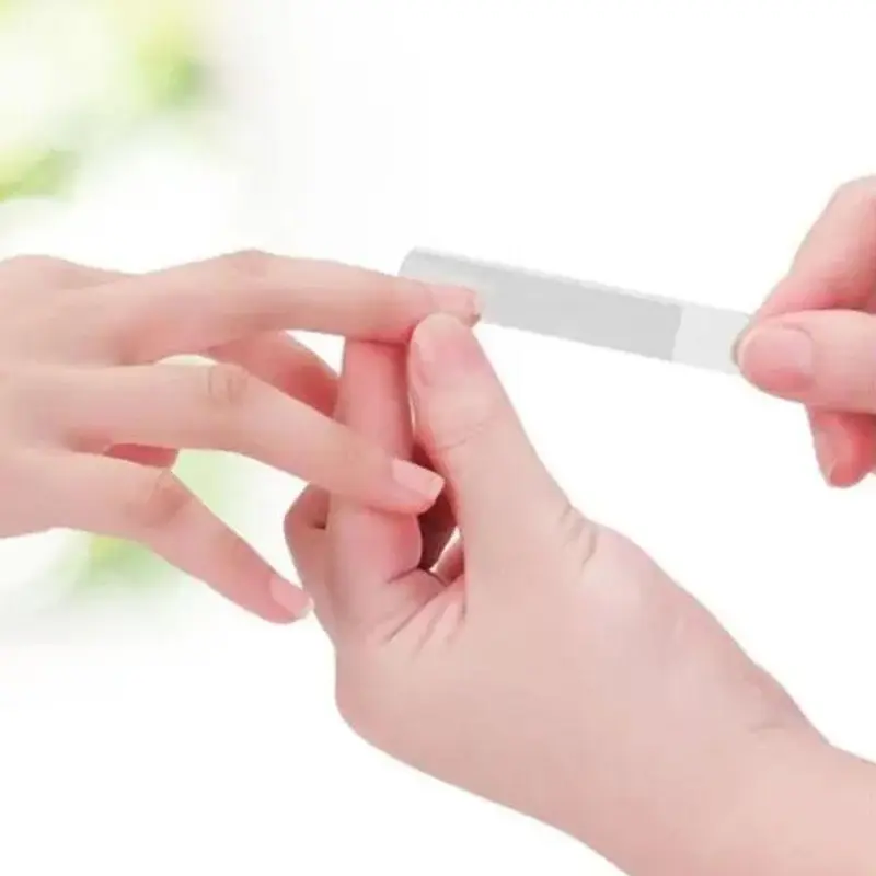 Dũa Móng Tay Thủy Tinh Nano Chuyên Nghiệp, Dụng Cụ Làm Móng Nghệ Thuật, Đánh Bóng Trong Suốt, Đánh Bóng, 1 Cái 5