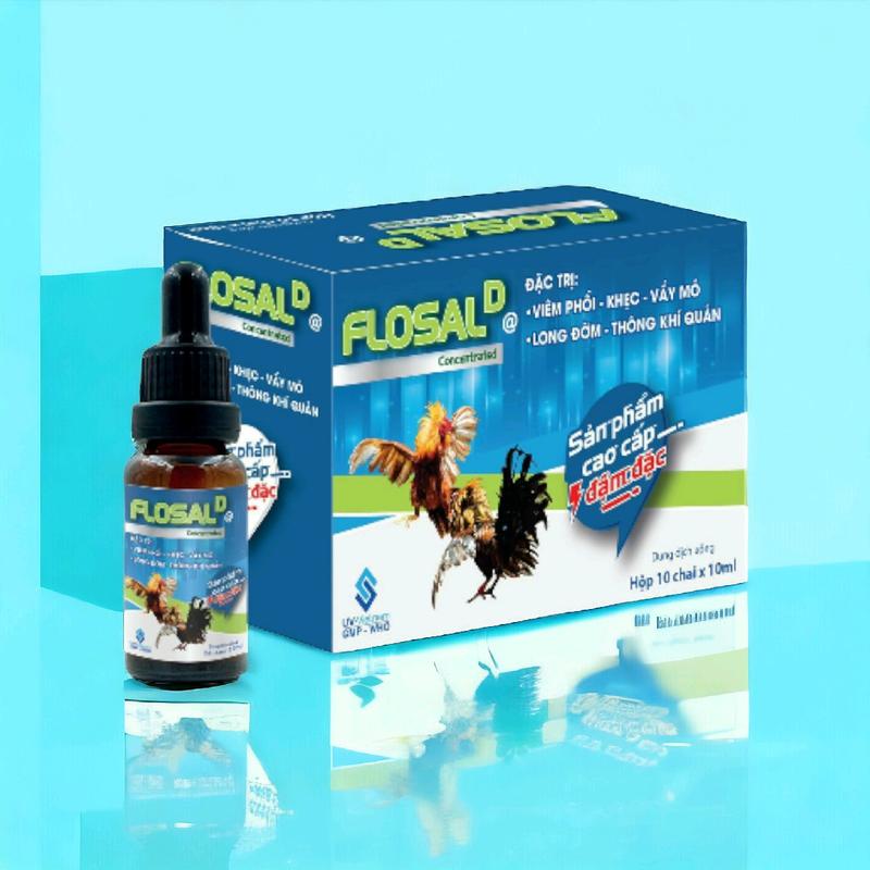 Thuốc Flosal D concetrated đậm đặc 10 ml chuyên trị bệnh hô hấp ...