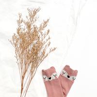 Gambar SHOPBYAUNTY - Animal Long Socks (Kaos Kaki Newborn) - Pink Stripe dari Shopbyaunty Kota Tangerang 3 Tokopedia